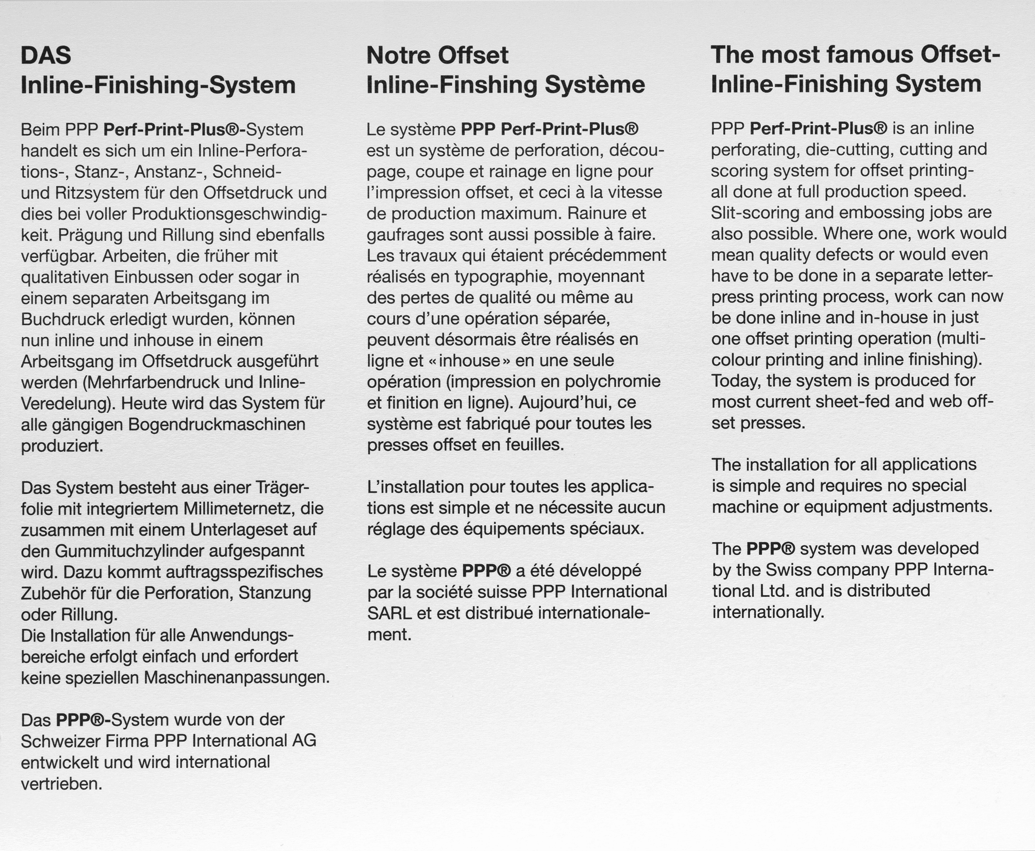 Perforieren, Stanzen, Anstanzen,
                    Prägen und Rillen in der 
                    Offsetmaschine